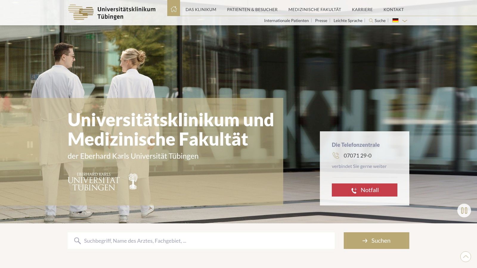 Universitätsklinikum Tübingen – Pflegefachkraft als Care & Case Manager/in