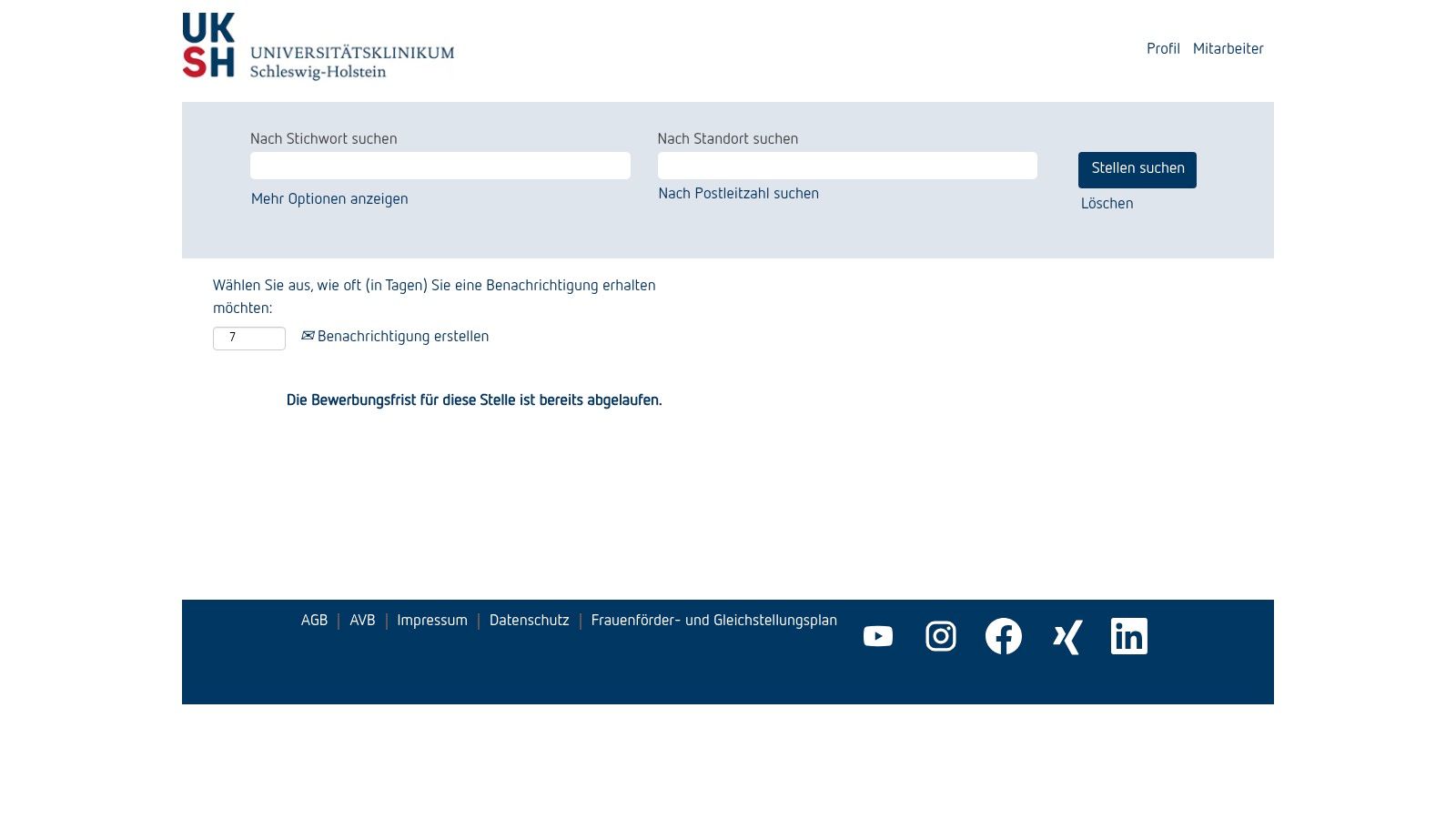 Universitätsklinikum Schleswig-Holstein (UKSH), Campus Lübeck – MFA Ambulanz Herzzentrum