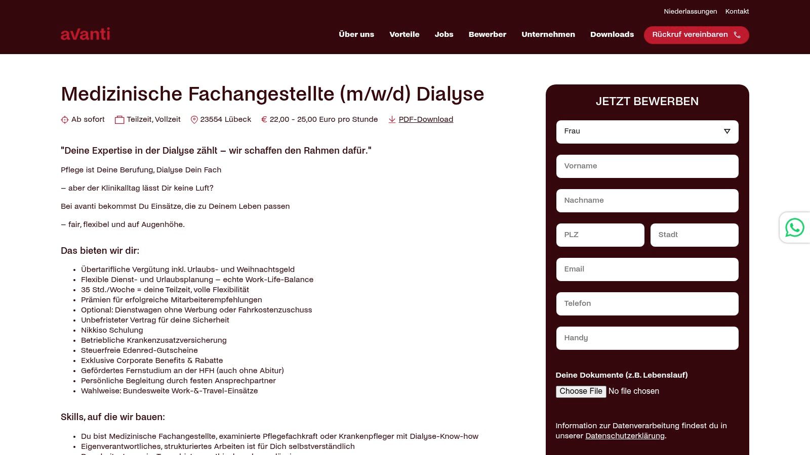 avanti GmbH – Medizin & Pflege (Personaldienstleister)