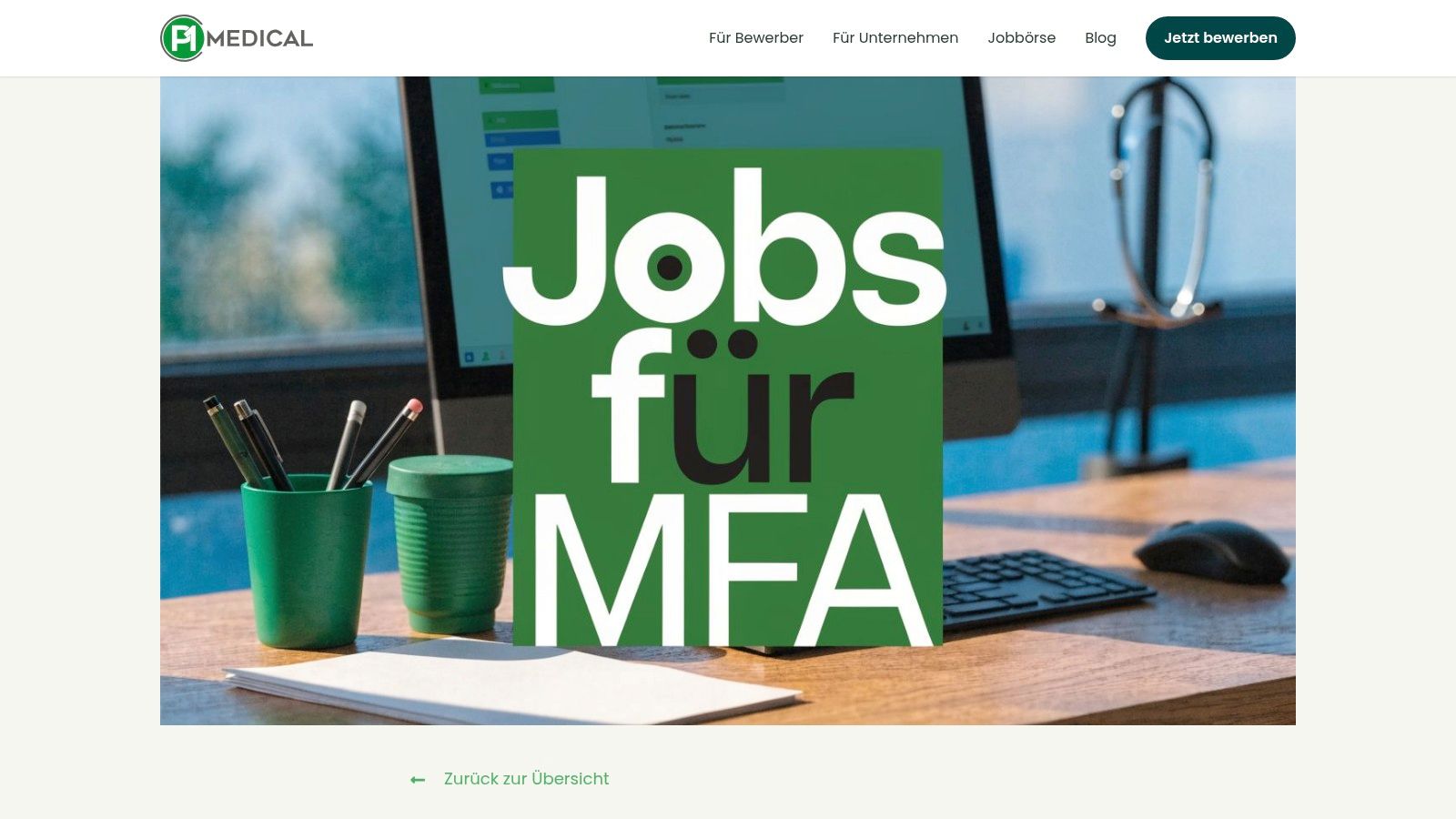 Jobs Fur Medizinische Fachangestellte