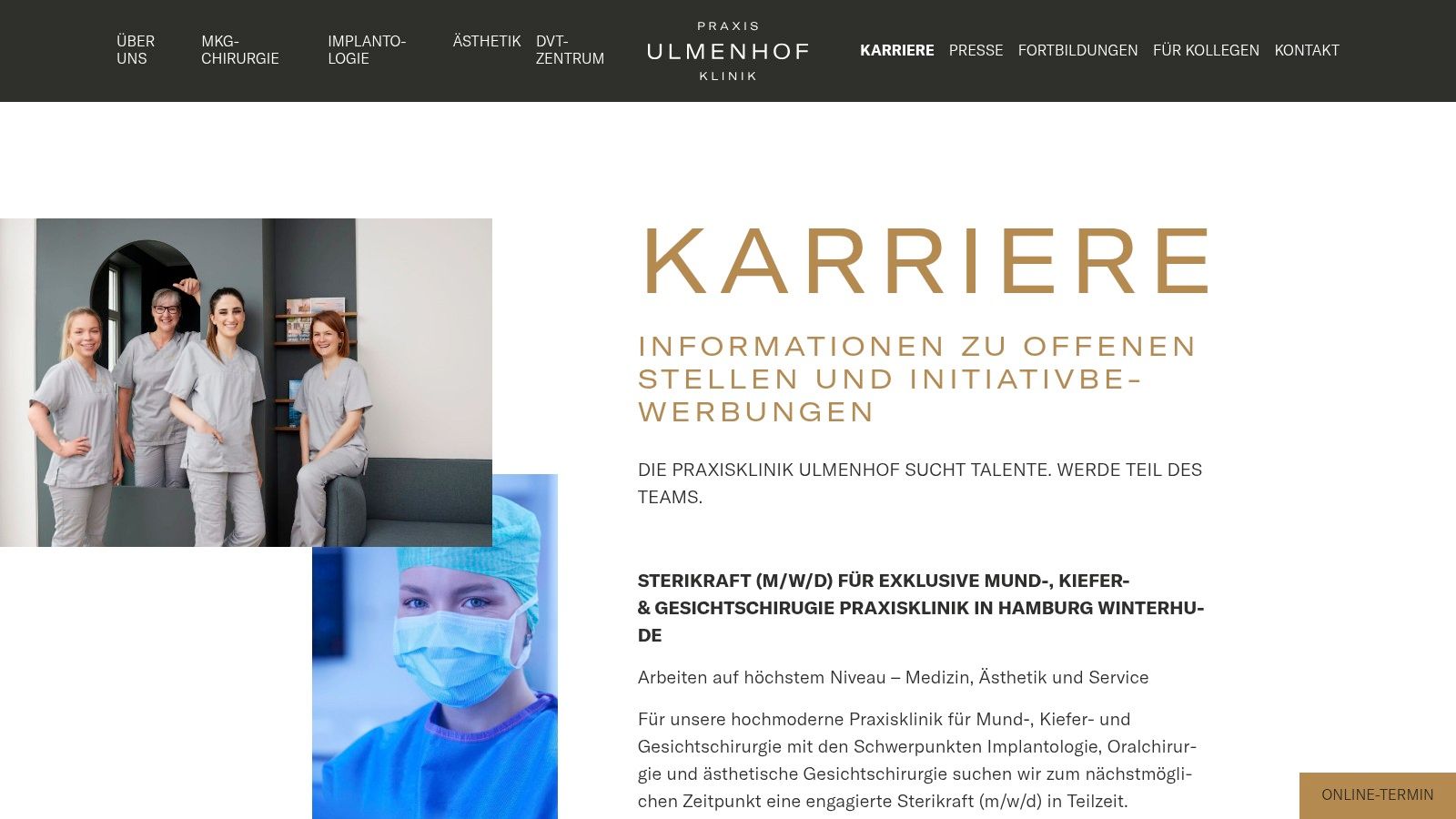 PRAXISKLINIK ULMENHOF in Winterhude