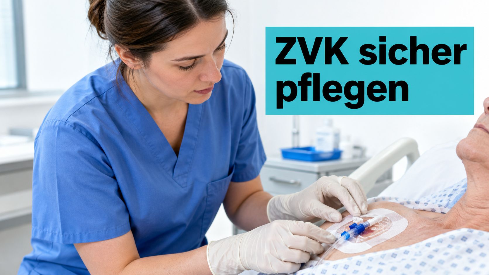 Zentrale Venenkatheter Pflege: Der sichere Leitfaden